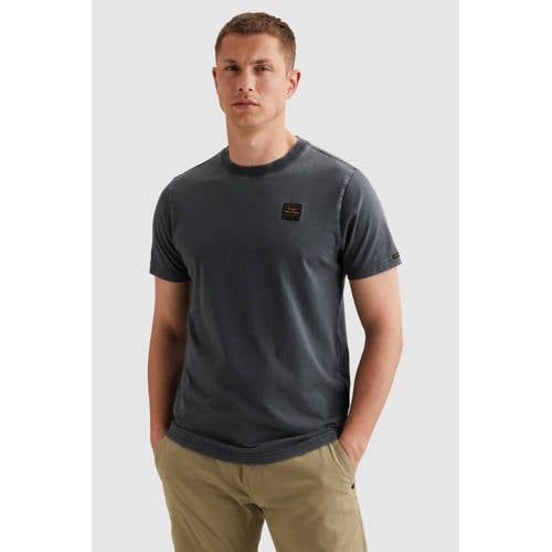 PME Legend regular fit T-shirt - grijsblauw