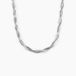 Collier Arkady Argent Blanc
