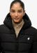 Superdry Hooded Spirit Sports Pufferjas Dames Zwart Maat 40