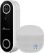 Nivian IPC-DB1 draadloze 2MP Full HD smart Wi-Fi deurbel voor buiten met accu, IR nachtzicht, PIR, microSD en 2-weg audio en gratis Tuya applicatie