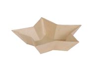Décopatch AC766Cpack - Lot de 10 supports en papier mâché étoile 15x15x3 cm