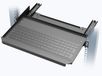 Icecat Tiroir de clavier 19 pouces 1U - Extensible - 235 mm de profondeur - Noir
