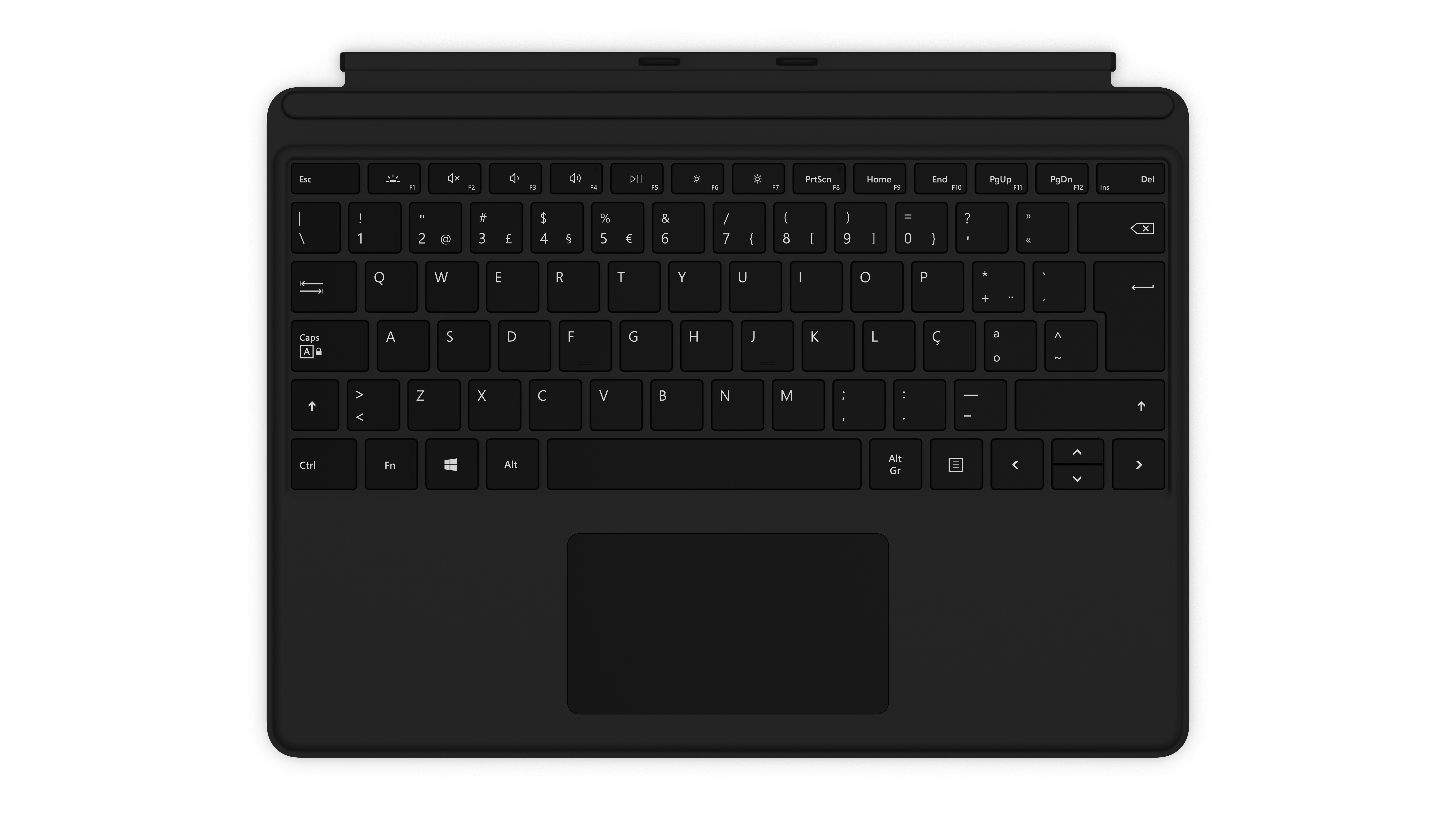 Microsoft Surface  Typecover STD Zonder pen storage/ Zonder pen Pro 8 &amp; X &amp; 9