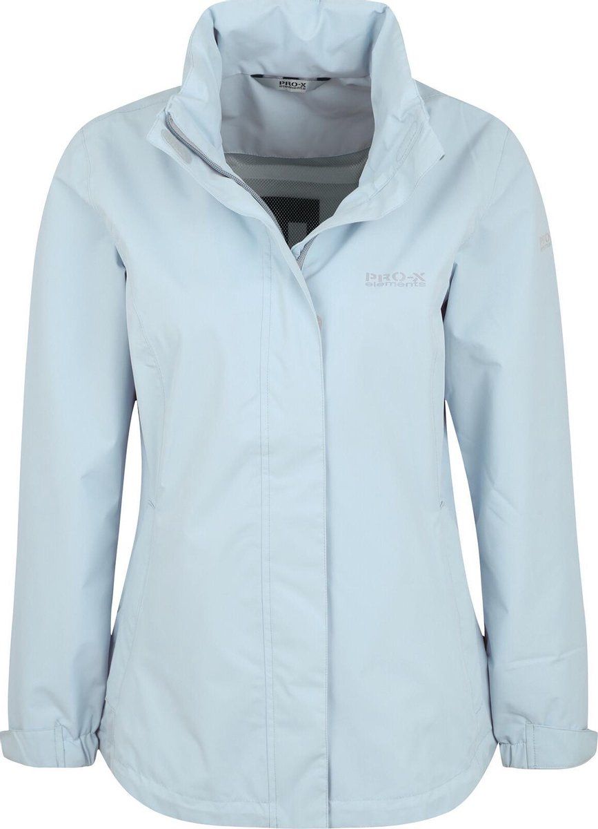Pro-X Elements Dames Eliza Koel Blauw Maat 40EU Opbergbare Regenjas