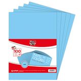 Fixo Paper 65009230 verpakking met 100 vellen, 80 g, papier, blauw, A4