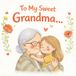 To Grandma To my sweet Grandma: A Heartwarming Illustrated Book for Grandma – A Perfect Gift from a Grandchild (GRANDDAUGHTER VERSION)