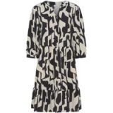 s.Oliver Robe coupe ample unie gris femme