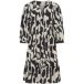 s.Oliver Robe coupe ample unie gris femme