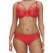 Chantelle Co Bra Underw. Covering Red Cocktail Multico Taille: D75