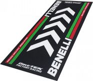 BikeTek Tapis environnemental Garage Mat noir blanc vert rouge pour moto Benelli Neuf