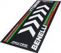 BikeTek Tapis environnemental Garage Mat noir blanc vert rouge pour moto Benelli Neuf