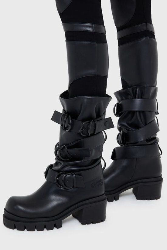 Killstar Bleak Boots Dames Laarzen - Zwart - EU36