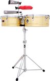 LP Latin Percussion Timbales Prestige Solid Brass