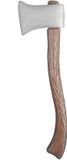 Smiffys Wood Effect Axe Kostuum Accessoire Bruin