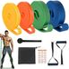 PromoHome Weerstandsbanden Set - 4 weerstandsniveaus met accessoires voor complete training