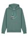 Watapparel Sweatshirt 'Graffiti Astronaut' groen / gemengde kleuren