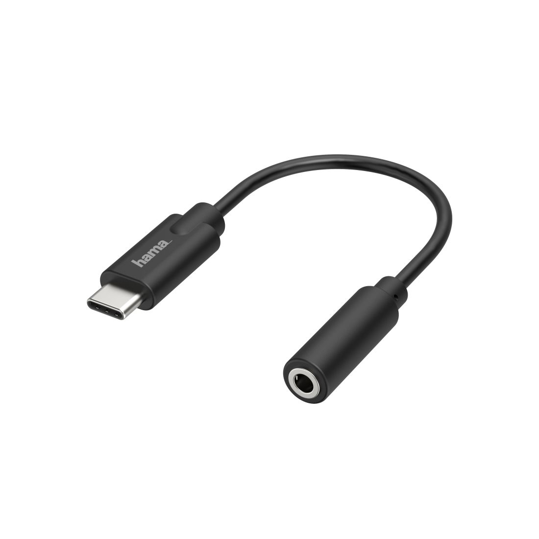 Hama Audio Adapter | USB-C to 3.5mm | Black
