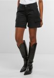 Urban Classics Cotton Cargo Korte broek Dames Zwart W30