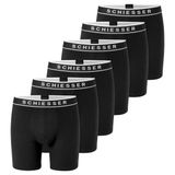 Schiesser Heren lang short / pant 6 pack 95/5 Cotton