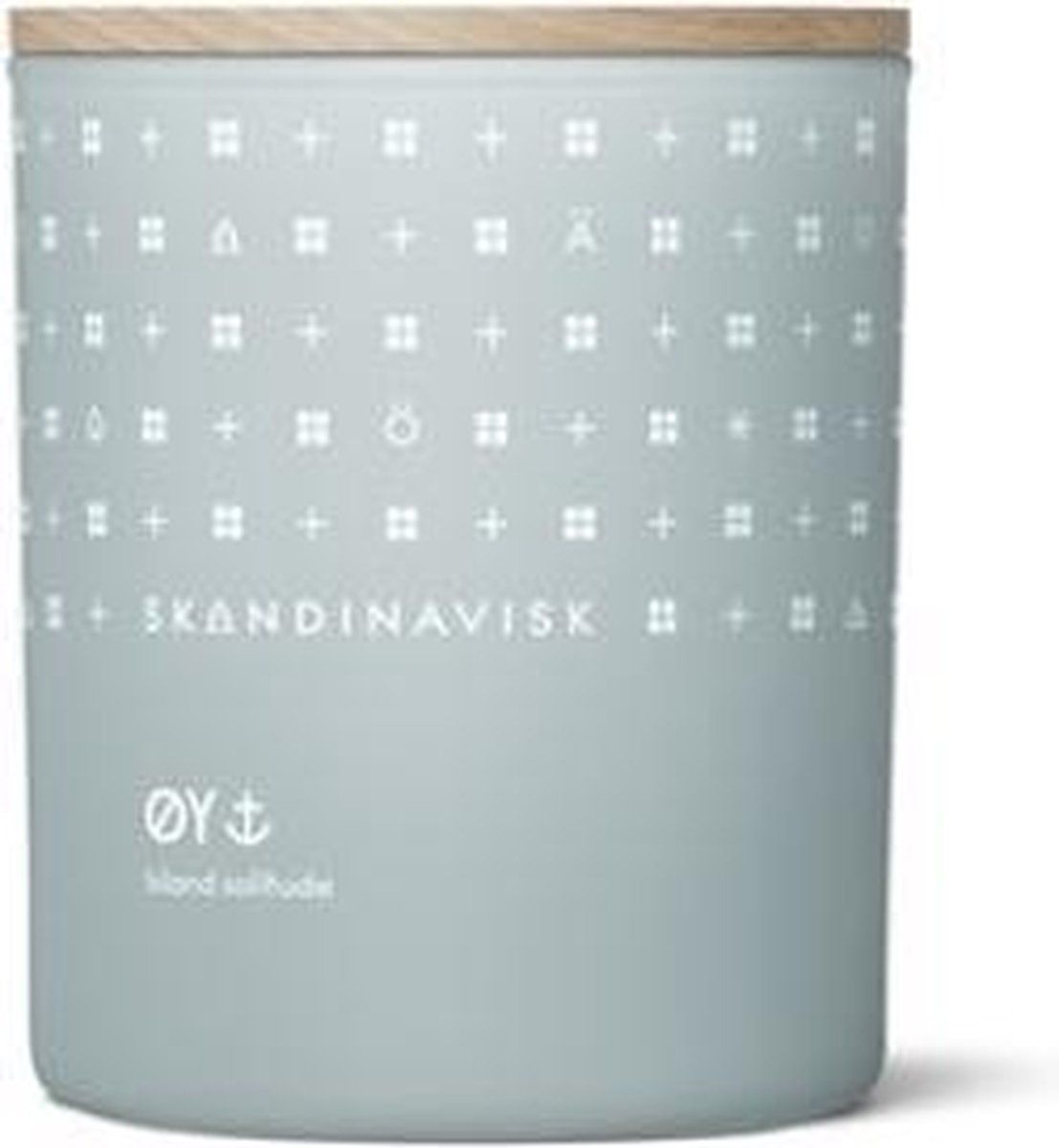 Skandinavisk Candle 200gr - 50u Oy / Island - Wit