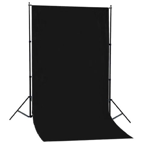 Linkstar BSK-2016B - Foto achtergrond - Zwart - 150x280 cm