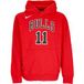 NBA Club Hoodie No 11 Demar Derozan Chibul University Rouge