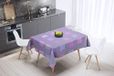 Bonamaison Tafelkleed, Anti-Mold, Sneldrogend, Waterdicht, 100% Polyester Tafellaken, Willekeurig patroon, 140 x 140 Cm - Ontworpen en Vervaardigd in Turkije