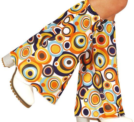 Fiestas Guirca 70s beenwarmers cirkels