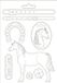 Stamperia Soft Mould A4 Romantic Horses Standing Horse (K3PTA4500)