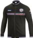 Sparco Martini Racing Sweatshirt à fermeture éclair intégrale Noir M