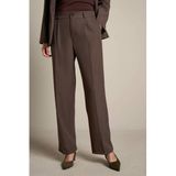 LOLALIZA wide leg broek - bruin