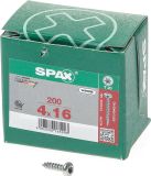 Spax Spaanplaat CK Verzinkt Torx 4.0 x 16 (200)