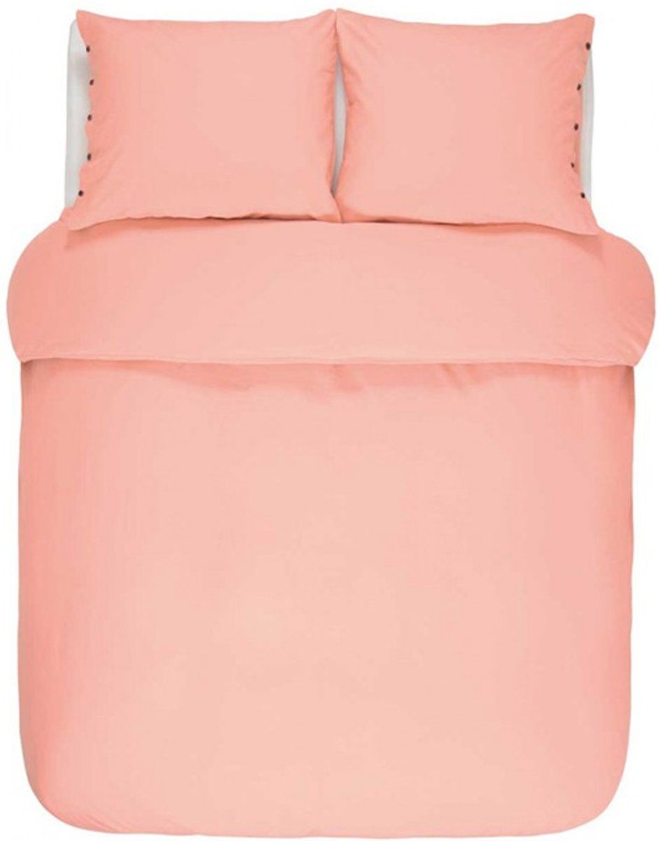 Marc O'Polo Dekbedovertrek Washed Linen - 240x200/220 cm - Soft Coral