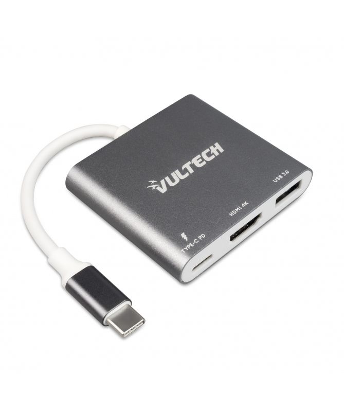 Vultech ATC-01 - USB grafische adapter - Zilver