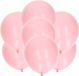 Bellatio Decorations ballonnen - 30x stuks - zalmroze - 27 cm - babyshower
