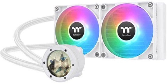 Thermaltake TH240 V2 Ultra ARGB Sync CPU Liquid Cooler Snow Edition
