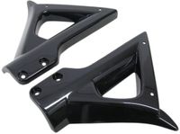 Edge Voorspatbord beugelset - Peugeot Vivacity - Tot bj.2008 - Zwart metallic