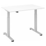 hjh OFFICE PRO Bureau | In Hoogte Verstelbaar | Wit