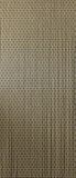 Unyqoos® Sun-Arts moustiquaire avec enveloppes en PVC, 232 x 100 cm, taupe