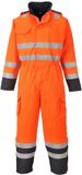 Portwest Bizflame Regen Hi-Vis Multi Overall S775 - Oranje/Marine - L