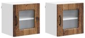 Merkloos Vaatwasserfront Oud Hout (Set van 2)