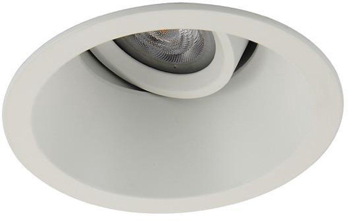 RTM Lighting Dagfin LED Inbouwspot - Rond - Verdiept - Wit - Extra Warm Wit - Dimbaar - 3.8W