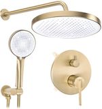 Rea - Inbouw Regendoucheset Grace Brush Gold + Box
