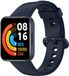 Strap-it Siliconen Smartwatch bandje - Geschikt voor Redmi Watch 2 - Lite siliconen bandje - donkerblauw