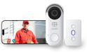 Calex Video Deurbel met Camera - 2K - Bedraad - Slimme Deurbel met Chime - Nachtzicht & 2‑weg Audio - Wit