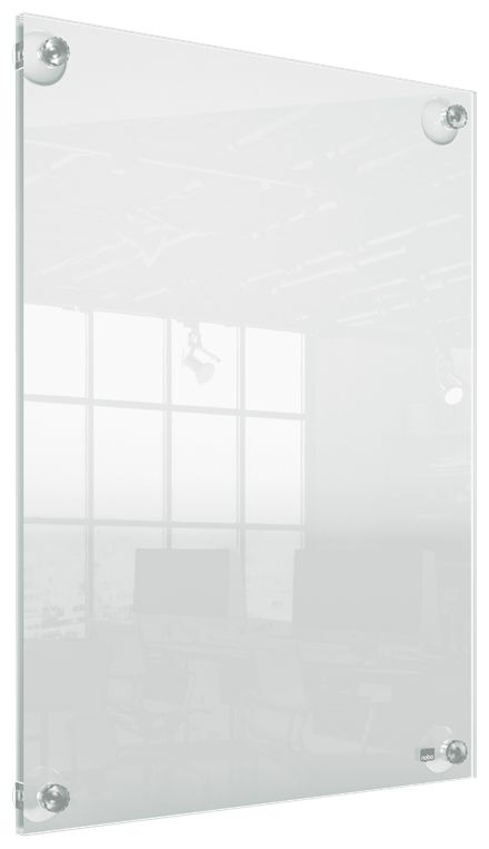 Nobo Premium Plus A3 Acrylic Portable Whiteboard - Transparent