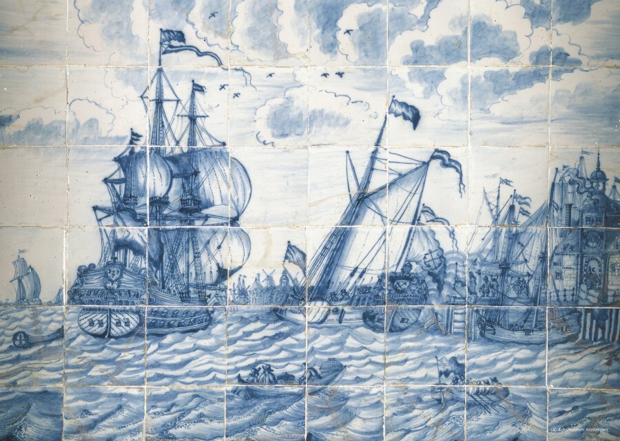 Puzzelman Tegeltableau met Schip Puzzel (1000 stukjes)