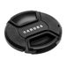 Caruba Clip Cap 82mm - Lensdop voor Digitale Camera - Zwart