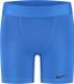 Nike Pro Slidingshort Dames - Maat XS - Blauw