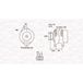 MAGNETI MARELLI 063732020010 Alternateur Générateur LiMa 90A 12V pour HYUNDAI i20 (PB, PBT) pour KIA CEE'D (JD)